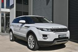 2013 Land Rover Range Rover Evoque SD4 Pure L538 MY13.5 4X4 Constant Fuji White