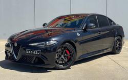 2018 Alfa Romeo Giulia Quadrifoglio Vulcano Black