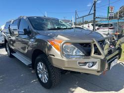 2013 Mazda BT-50 GT UP 4X4 Dual Range Sparkling Gold