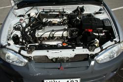 2003 Mitsubishi Mirage CE MY02 Satellite Silver