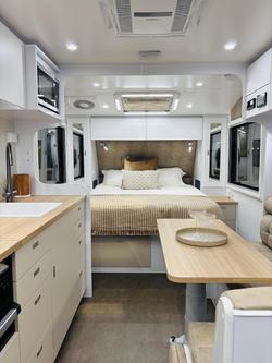 Wonderland RV Amaroo 19FT Rear Entry Door