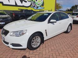 2014 Holden Commodore Evoke VF MY14 Heron White