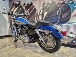2009 Harley-Davidson 1200 Custom (XL1200C) Sportster Blue