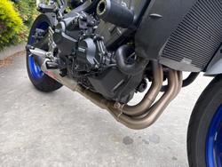 2021 Yamaha MT-09A Blue