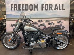2023 Harley-davidson FLFBS FAT BOY S (114) GREY HAZE SILVER FORTUNE