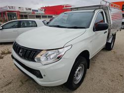 2016 Mitsubishi Triton GLX MQ MY17 4x2 White