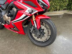 2019 Honda CBR650R Red