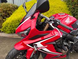 2019 Honda CBR650R Red