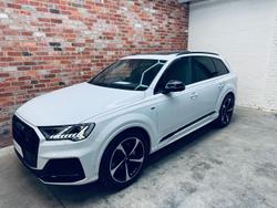 2021 Audi Q7 50 TDI S line 4M MY22 Four Wheel Drive White