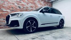 2021 Audi Q7 50 TDI S line 4M MY22 Four Wheel Drive White