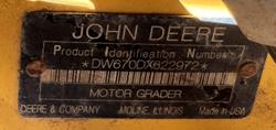 John Deere 670D Grader