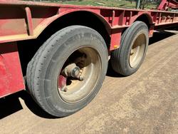 1999 Brentwood Bllxx Quad Od Widening Low Loader Trailer