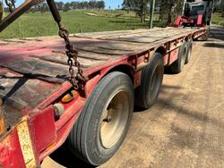1999 Brentwood Bllxx Quad Od Widening Low Loader Trailer