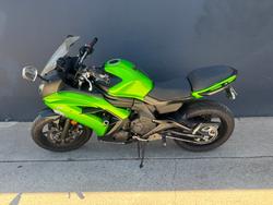 2013 Kawasaki NINJA 650 GREEN