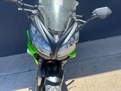 2013 Kawasaki NINJA 650 GREEN