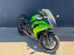 2013 Kawasaki NINJA 650 GREEN