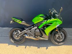 2013 Kawasaki NINJA 650 GREEN