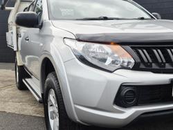 2018 Mitsubishi Triton GLX+ MQ MY18 4X4 Dual Range Sterling Silver