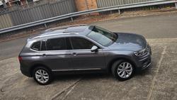 2020 Volkswagen Tiguan 132TSI Comfortline Allspace 5N MY20 Four Wheel Drive Pyrite Silver