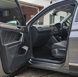 2020 Volkswagen Tiguan 132TSI Comfortline Allspace 5N MY20 Four Wheel Drive Pyrite Silver