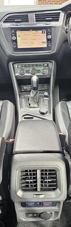 2020 Volkswagen Tiguan 132TSI Comfortline Allspace 5N MY20 Four Wheel Drive Pyrite Silver