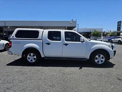 2015 Nissan Navara Silverline SE D40 Series 9 4X4 Dual Range POLAR WHITE