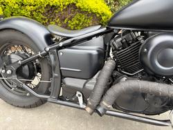 2014 Yamaha XVS650 V-STAR CUSTOM Black