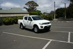 2014 Mitsubishi Triton GLX MN MY15 4X4 Dual Range White