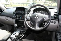 2014 Mitsubishi Triton GLX MN MY15 4X4 Dual Range White