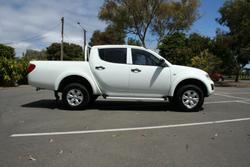 2014 Mitsubishi Triton GLX MN MY15 4X4 Dual Range White