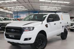 2017 Ford Ranger XL PX MkII MY18 4X4 Dual Range Frozen White