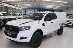2017 Ford Ranger XL PX MkII MY18 4X4 Dual Range Frozen White