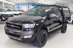 2018 Ford Ranger Wildtrak PX MkII MY18 4X4 Dual Range Shadow Black