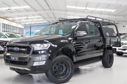 2018 Ford Ranger Wildtrak PX MkII MY18 4X4 Dual Range Shadow Black