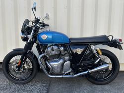 2023 ROYAL ENFIELD INTERCEPTOR 650 CHROME ROAD BLUE