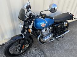 2023 ROYAL ENFIELD INTERCEPTOR 650 CHROME ROAD BLUE