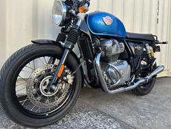 2023 ROYAL ENFIELD INTERCEPTOR 650 CHROME ROAD BLUE