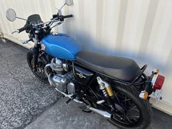 2023 ROYAL ENFIELD INTERCEPTOR 650 CHROME ROAD BLUE