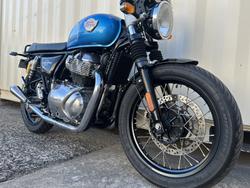 2023 ROYAL ENFIELD INTERCEPTOR 650 CHROME ROAD BLUE