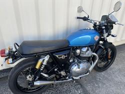 2023 ROYAL ENFIELD INTERCEPTOR 650 CHROME ROAD BLUE