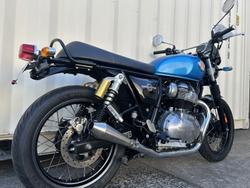 2023 ROYAL ENFIELD INTERCEPTOR 650 CHROME ROAD BLUE