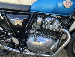 2023 ROYAL ENFIELD INTERCEPTOR 650 CHROME ROAD BLUE