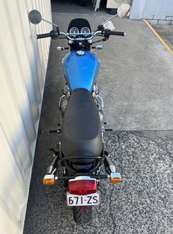 2023 ROYAL ENFIELD INTERCEPTOR 650 CHROME ROAD BLUE