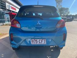 2021 Mitsubishi Mirage ES LB MY22 Cyber Blue