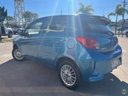 2021 Mitsubishi Mirage ES LB MY22 Cyber Blue