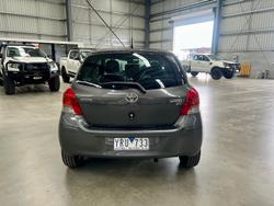 2011 Toyota Yaris YR NCP90R MY11 Graphite