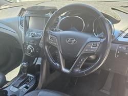 2014 Hyundai Santa Fe Elite DM MY14 4X4 On Demand WHITE