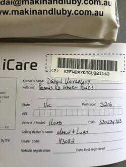 2016 Hyundai iLoad TQ3-V Series II MY16 Creamy White