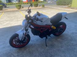 2018 DUCATI MONSTER 797 STAR WHITE-DARK ST White