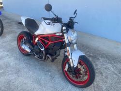 2018 DUCATI MONSTER 797 STAR WHITE-DARK ST White